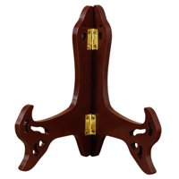 Bothyi - Soporte De Exhibición De Platos, Soporte De Madera Para Exhibición De Pasteles De Té, Libros, Imágenes De Platos, 10 Pulgadas