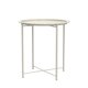 thumbnail image 4 of Mesa Plegable Redonda de Metal Impermeable VECELO 2 PCS Beige, 4 of 9