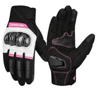 Guantes Para Motociclismo De Cuero Perforado Motowolf Mdl0329