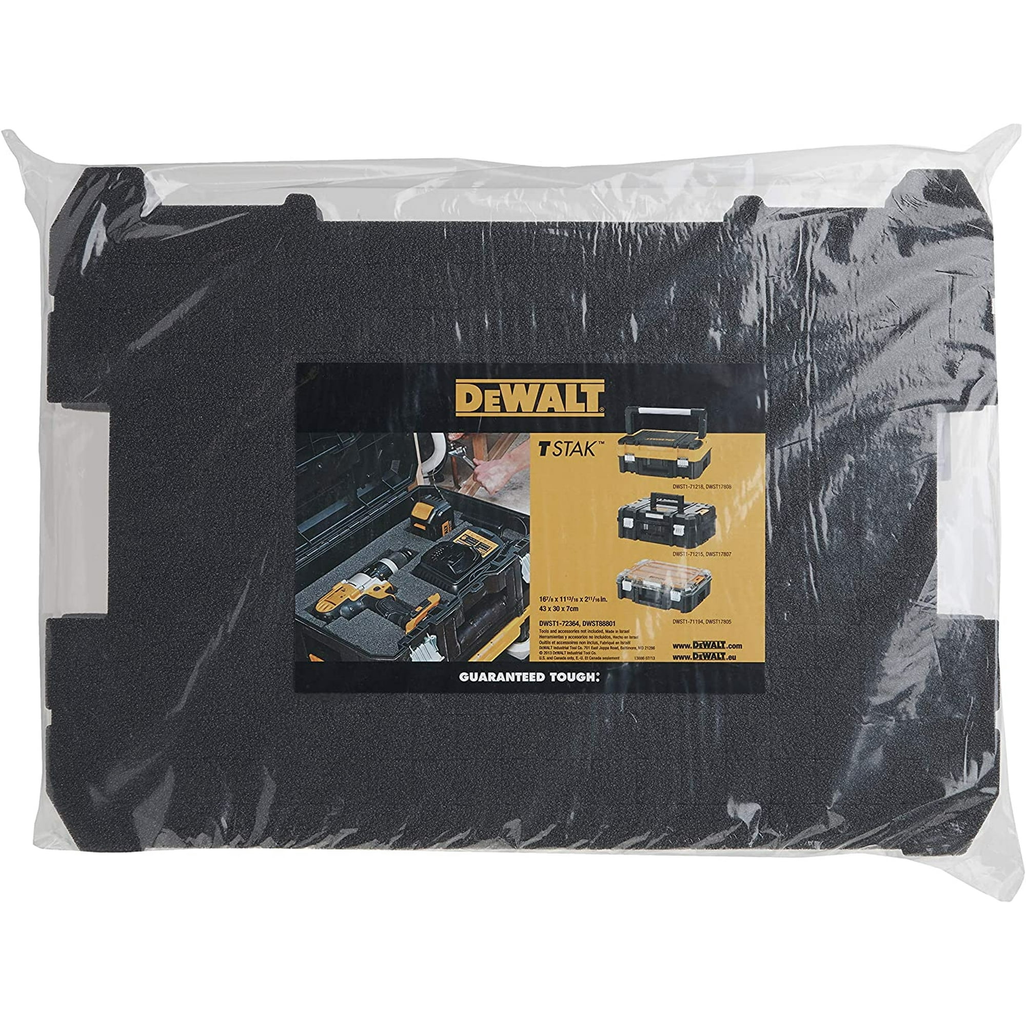 Inserto De Espuma Organizador De Herramientas Dewalt Dwst88