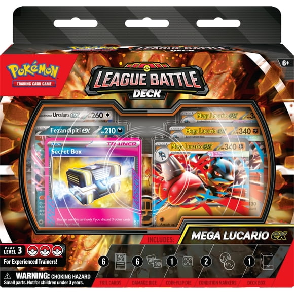 Mega Lucario League Battle Deck en idioma Inglés