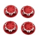 thumbnail image 1 of Tuercas De Cubierta Antipolvo Hexagonales De Cubo De Rueda De Aluminio De 17mm Para 1/8 RC Monster Car Rojo, 1 of 5