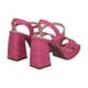 thumbnail image 4 of Sandalia Mujer Fucsia Taco Medio Gala Police, 4 of 5