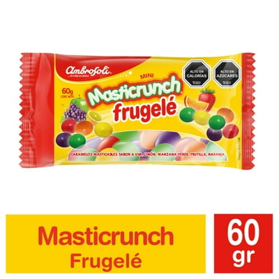 Caramelo Mini Masticrunch Frugelé 60 G Ambrosoli