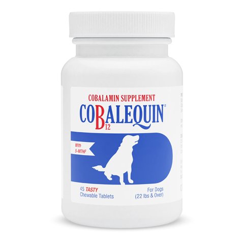 Nutramax Laboratories - Suplemento Nutramax Cobalequin B12 Para Perros 45 Comprimidos