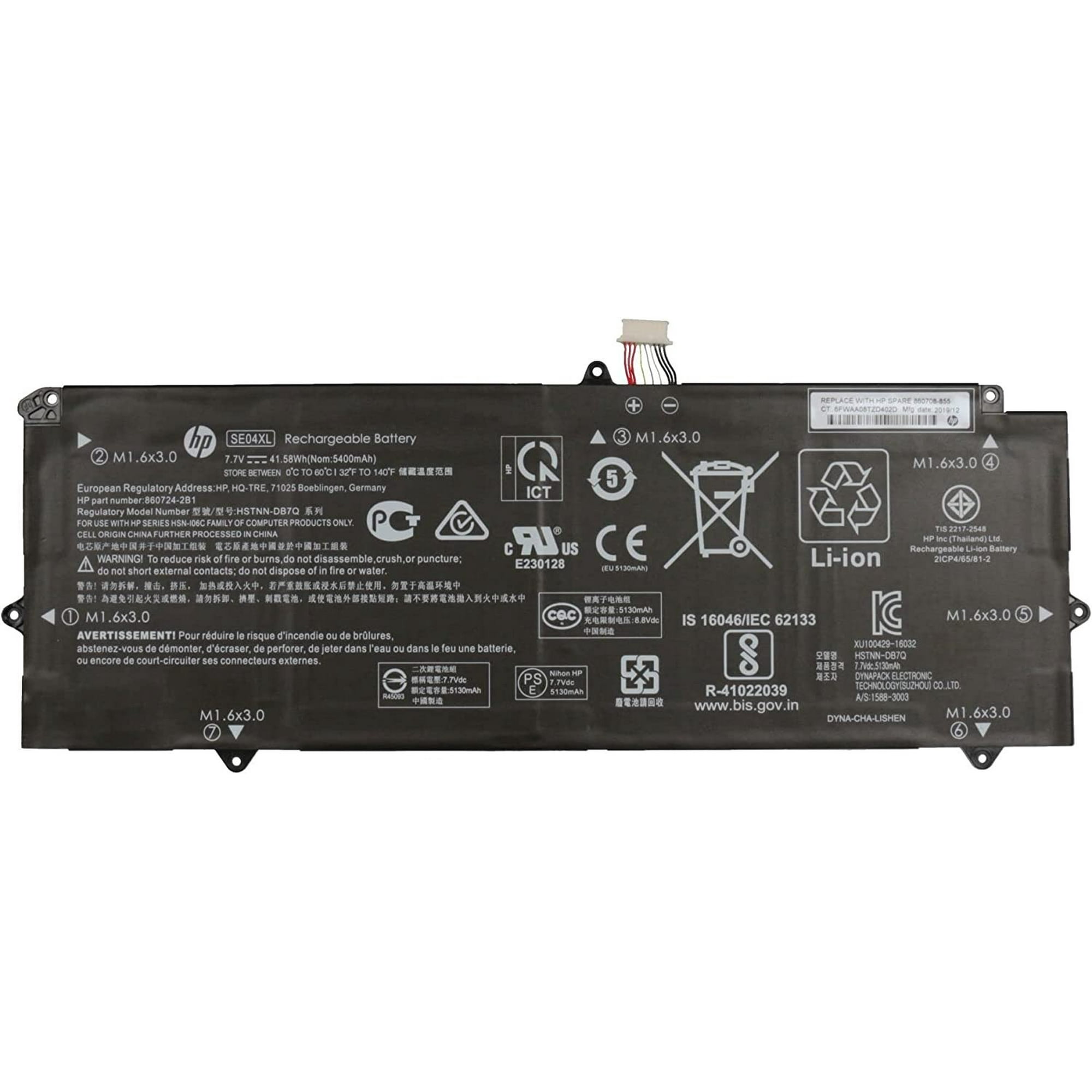 Hp - Batería 4c 41wh 2.70ah Lithium-ion Se04xl
