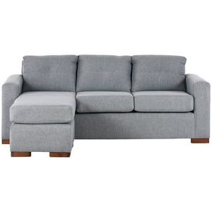 Muebles América - Seccional Multiposiciones Tela Gris