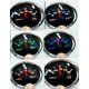 thumbnail image 3 of Voltímetro SAMDO 52 mm 8‑16 V 7 colores retroiluminado IP67, 3 of 7