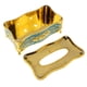 thumbnail image 2 of Caja de pa?uelos de acrílico de estilo europeo, cubierta de lujosa servilleta de rosa, azul dorado, 2 of 5