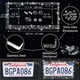 thumbnail image 4 of Set de accesorios de coche NBTEPEM Black Bling 27 piezas para mujer, 4 of 6