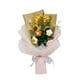thumbnail image 2 of Ramo De Flores De Ganchillo Completado Hermosas Flores Artificiales Acabadas Rosa, 2 of 3