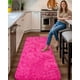 thumbnail image 4 of Alfombra Pasillera pelo suave largo Shaggy 70x150 cm, 4 of 6