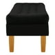 thumbnail image 3 of Banqueta Wood 2c Felpa 04 Negro, 3 of 4