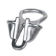 thumbnail image 5 of Candado De Cadena De Ancla Para Barco, Dispositivo De Amarre De Cuerda De Acero Inoxidable Resistente Al óxido De Primera Calidad, 10 A 12mm, 5 of 5