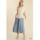 thumbnail image 4 of Top Corto Transparente con Mangas Dolman, Escote Redondo y Abertura Lateral, 4 of 5