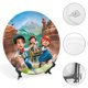thumbnail image 4 of Buffalo Kids Plato decorativo de porcelana fina (bone china), plato decorativo de cerámica para hogar, oficina, soporte de pared, platos decorativos para dormitorio - 6 pulgadas (15 cm), 4 of 6