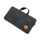 thumbnail image 3 of Bolsa De Fieltro Para Guardar Teclado, Para Oficina Móvil Con Cremallera, Elegante Funda Para Teclado De PC, Color Gris Oscuro, 3 of 5