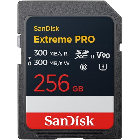 Tarjeta De Memoria Sandisk Extreme Pro Sdxc Uhs-Ii 256Gb V90 8K
