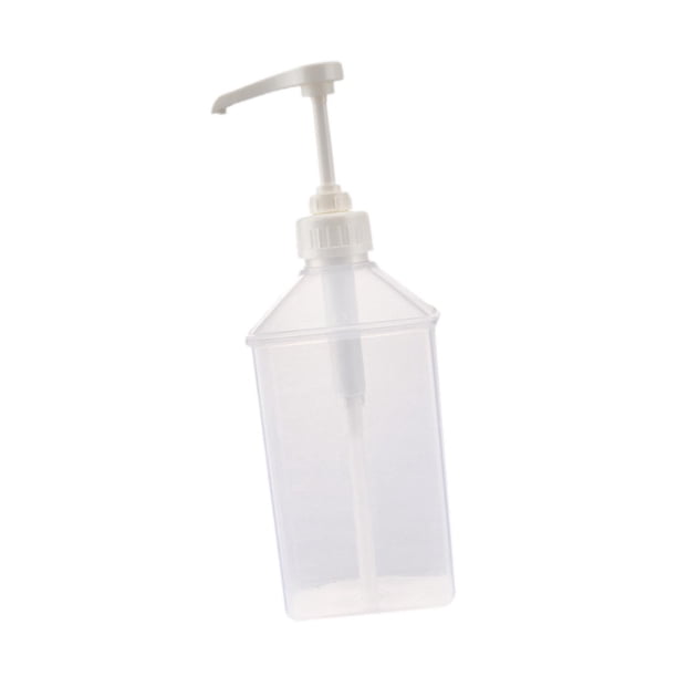 Botella De Jarabe, Bomba Dispensadora De Salsa De Ensalada De 33,8 Oz Para Hogares, Uso Hotelero, Restaurante 5CC