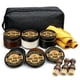 thumbnail image 1 of Kit de abrillantador de zapatos y cuidado del cuero Eagle de 13 piezas con funda de viaje, 1 of 7