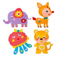 Bothyi - Kit De Costura Diy De 4 Piezas, Material De Muñeca Animal Para Aula, Preescolar, Guardería, Estilo B