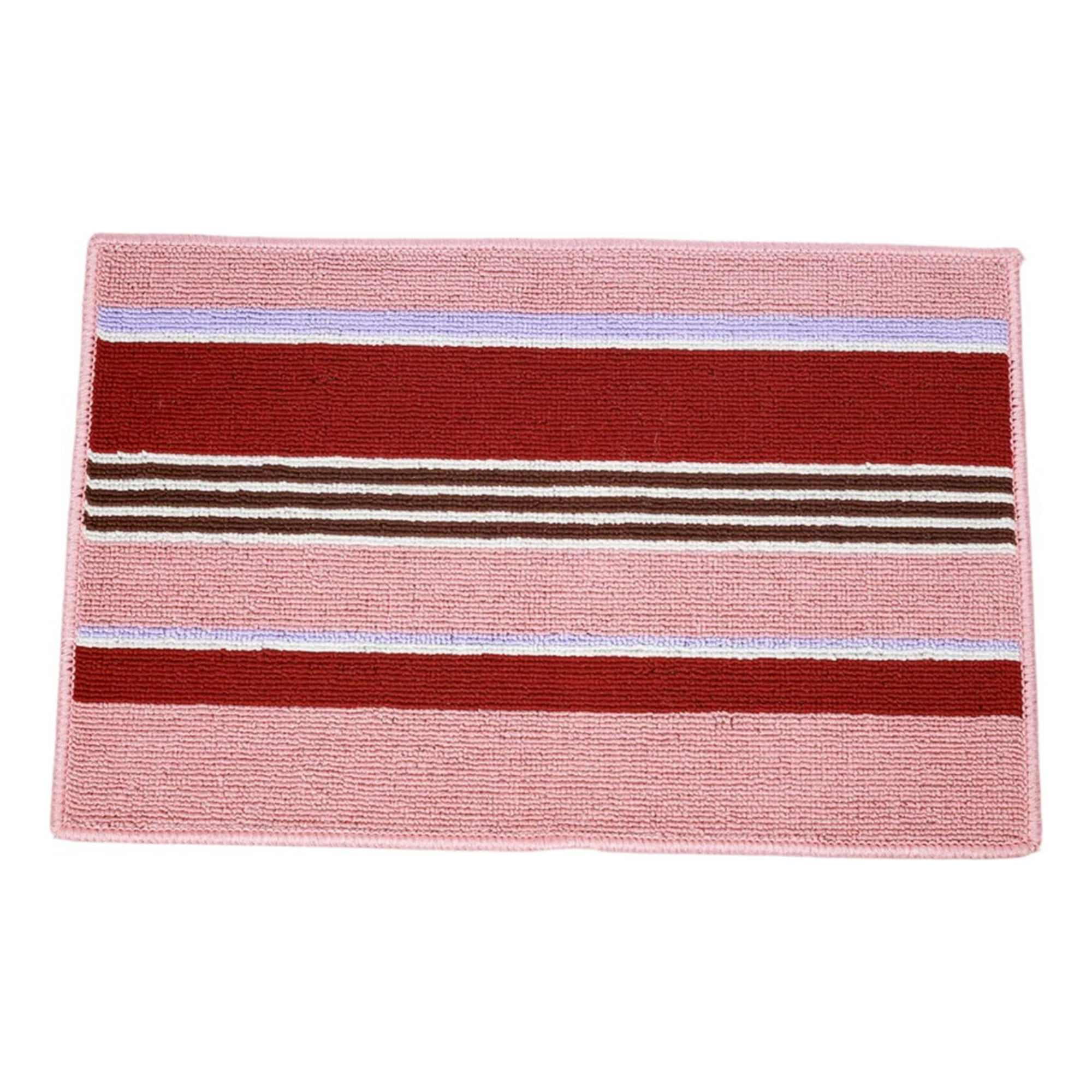 Genérico - Set De 3 Alfombra Piso Antideslizante Algodón Poliéster Jhn