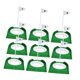 thumbnail image 4 of 9 Piezas Golf Putt Cup Cup Interior Portable Train Ayuda Con Patio De Bandera Agujero Al Aire Libre Verde, 4 of 5