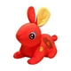 thumbnail image 3 of Animal De Peluche De Simulación De Año Nuevo Chino Para Cafés De Vacaciones Rojo 30 Cm, 3 of 5