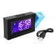 thumbnail image 4 of Proyección Despertador Función Snooze Temperatura Humedad Monitor 12/24H, 4 of 5