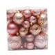 thumbnail image 3 of 50 Piezas De Bolas De Navidad Colgantes Con Dijes, Artículos Novedosos Para Fiestas, Decoraciones Navideñas En Oro Rosa, 3 of 3