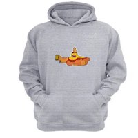 Genérico - Polerón Canguro The Beatles Gris Claro Talla S Unisex