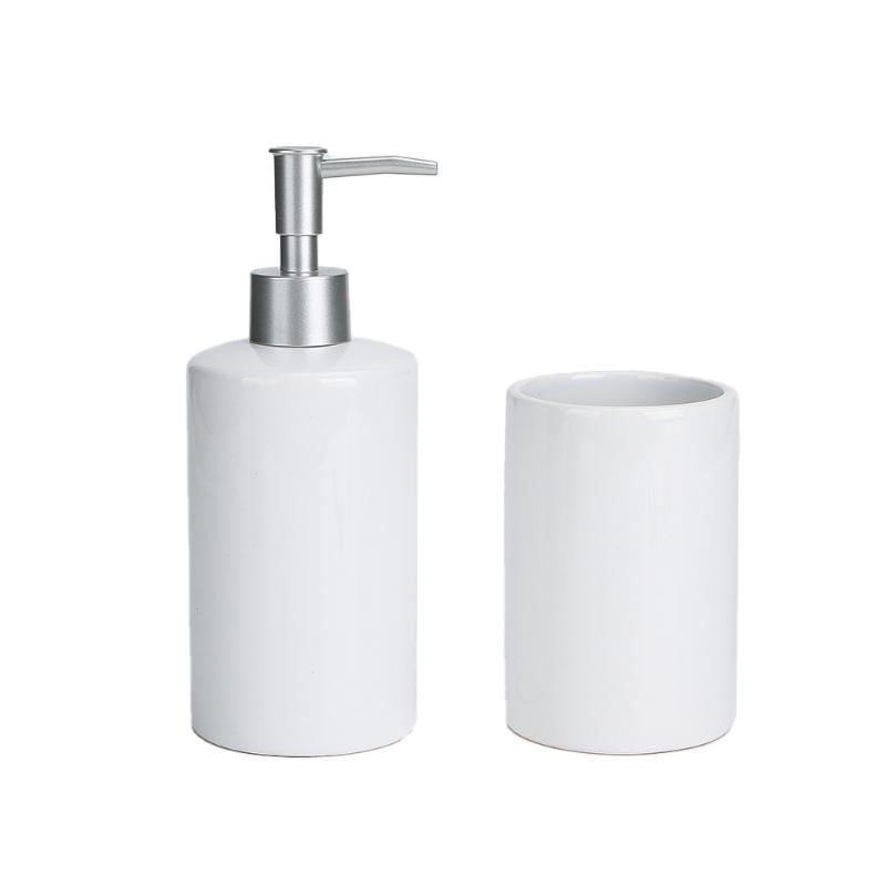Mainstays - Set De Baño 2 Piezas Cerámica