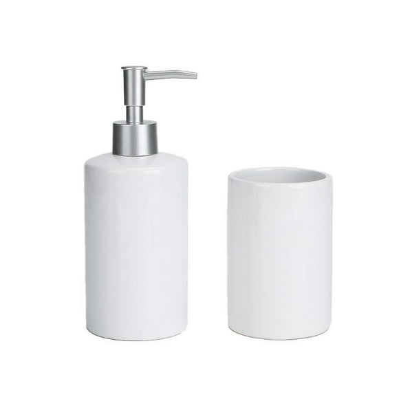 Set de baño 2 Piezas Cerámica, 1 Un
