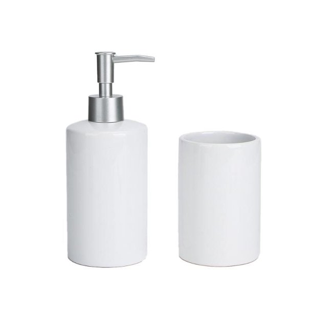 Set de Baño 2 Piezas Cerámica