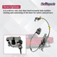 thumbnail image 4 of Cerrojo de puerta trasera Forwinparts para Ford F-150 2004-2008 lado derecho con cable, 4 of 8
