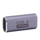 thumbnail image 4 of Adaptador tipo C hembra a hembra de aleación de aluminio, 40 Gbps, 100 W, extensor de acoplador para tableta y teléfono móvil., 4 of 8