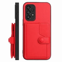 Foxdock Funda Para Samsung Galaxy A33 Con Bloqueo Rfid - Diseño Elegante Con Cierre De Botón