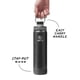 thumbnail image 3 of Botella de Agua Takeya 620 ml Obsidian con Tapa de Pico y Bloqueador de Hielo, 3 of 6