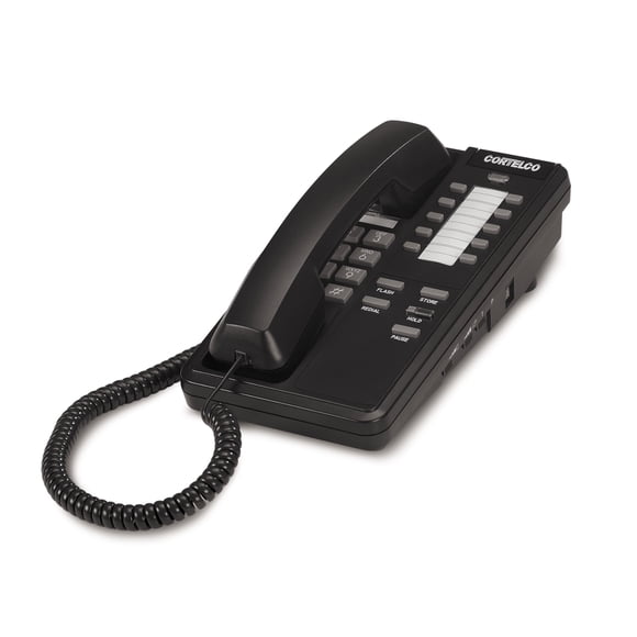 Teléfono con cable Cortelco ITT-2194BK 219400-VOE-27S Patriot II