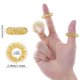 thumbnail image 3 of Masajeador cotsoco 2 en 1 Rodillo para Dedos Gris + Anillos, 3 of 7