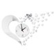 thumbnail image 5 of Etiqueta engomada del reloj de pared de la superficie del espejo de acrílico de DIY 3D para la sala de estar de plata, 5 of 5