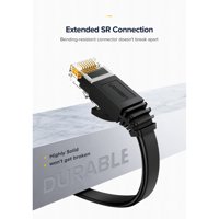 Ugreen - Cable De Red 5M Cat6 (1000Mbps) Negro Nw102