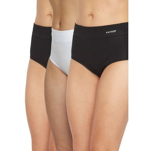 Kayser - Pack 3X Calzon Maxi Algodón P310.0640-Neg