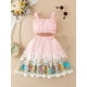 thumbnail image 4 of 2pcs Baby Girls Camisole Top & Mesh Flower Skirt Set Clothes, 4 of 5