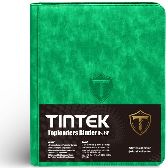 Álbum de exhibición TINTEK de 9 bolsillos – Capacidad para 252 cartas