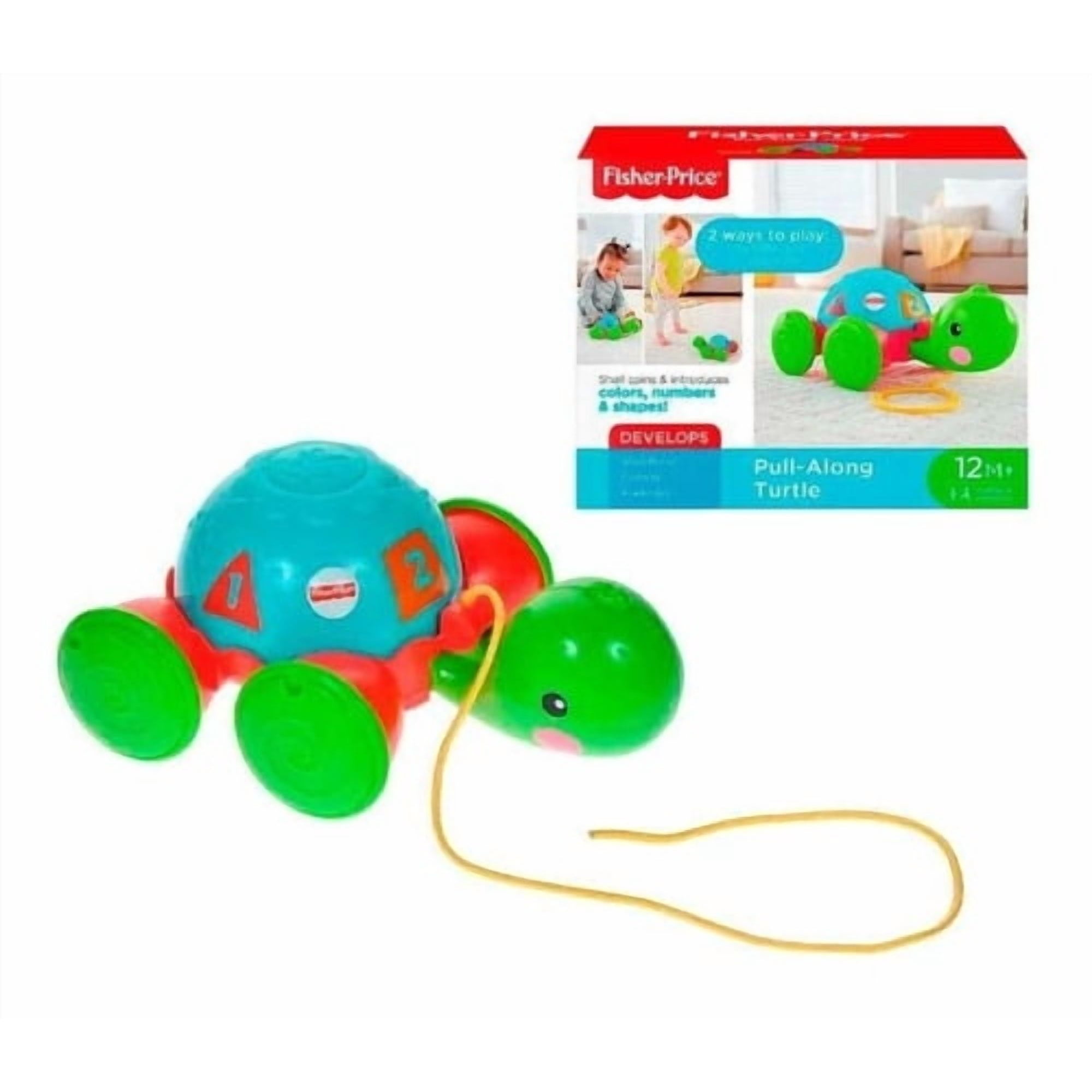 Fisher-price - Juguete Didáctico Fisher Price Tortuga De Aprendizaje 2 En 1