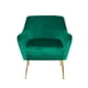 thumbnail image 2 of Poltrona George Verde Velvet, 2 of 2