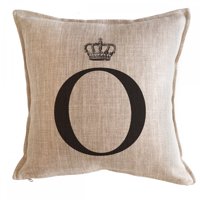 Tuyo Print - Cojín Letra Corona O 45X45