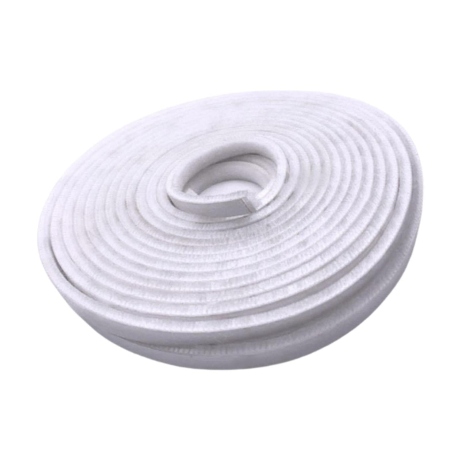 Magideal - Cinta De Burlete, Insonorización, Fuerte Adherencia, A Prueba De Polvo, Tira De Sellado Para Puerta De Ventana, Cajón De Armario Con Puerta Corrediza Blanco