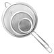 thumbnail image 1 of Juego de coladores de malla fina YLYL Super Wire de acero inoxidable, 3 piezas, 1 of 7
